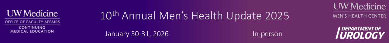 SAVE THE DATE:  11th Annual Men's Health Update Banner